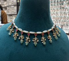 JADAU necklace 126 JADAU MULTI COLOR