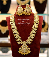 NECKLACE Long Mango reversible 001 - MAE001 KEMPu GOLDEN