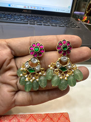Earring ER119 JADAU MULTI COLOR