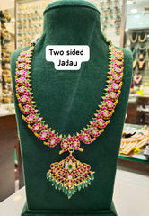 JADAU REVERSIABLE MANGO NECKLACE JADAU MULTI COLOR