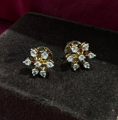 Earring Eartops 188 DIAMOND WHITE