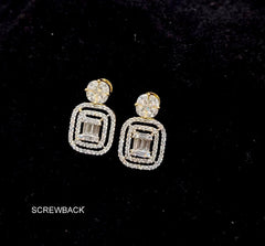 Earring ER031 DIAMOND WHITE