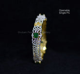 BRACELET/BANGLE Bangle 026 EMERALD 2 '6 Openable Bangle