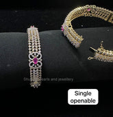 BRACELET/BANGLE Bangles 1124 RUBY Openable
