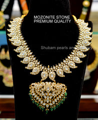 NECKLACE mozonite mango set 001 MOZONITE WHITE