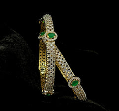 BRACELET/BANGLE Bangle 1114 EMERALD 2'6