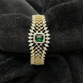 BRACELET/BANGLE bb1 EMERALD Openable