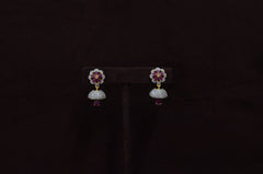 Earring ER066 DIAMOND RUBY
