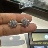 Earring Eartops 150 DIAMOND DUAL PLATING DIAMOND LOOK
