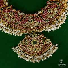 JADAU necklace 087 JADAU MULTI COLOR
