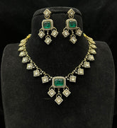 NECKLACE necklace 388 MOZONITE EMERALD