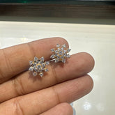Earring Eartops 149 DIAMOND DUAL PLATING DIAMOND LOOK