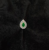 FINGERRING FINGERRING001 DIAMOND EMERALD