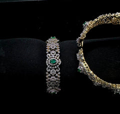 BRACELET/BANGLE Bangles 1125 EMERALD Openable