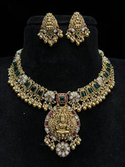 NECKLACE NECKLACE NAKSHI ANTQIUE MULTI COLOR NE529 NAKSHI ANTQIUE MULTI COLOR