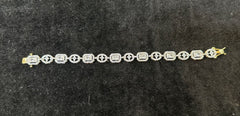 BRACELET/BANGLE BG035 WHITE 2 '6 Openable Bangle