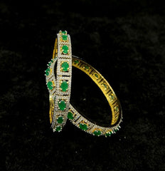 BRACELET/BANGLE bangle 002 EMERALD 2'4