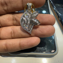 PENDANT SET / LOCKETS Pendant set 259 DIAMOND DUAL PLATING DIAMOND LOOK