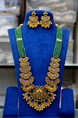 NECKLACE necklace 812 NAKSHI ANTQIUE GOLDEN
