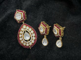 PENDANT SET / LOCKETS Pendant set 260 MOISSANITE RUBY