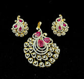 PENDANT SET / LOCKETS Pendant set 250 DIAMOND RUBY