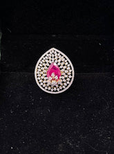 FINGERRING Finger ring 40 DIAMOND RUBY