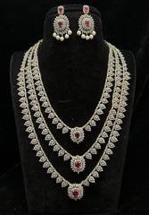 NECKLACE DIAMOND NECKLACE 451 DIAMOND RUBY