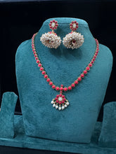 NECKLACE necklace 724 NAKSHI KEMPU CORAL