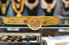 VADDANAM Vaddanm 078 KEMPu MULTI COLOR