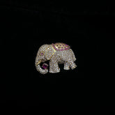 ACCESSORIES Brouche 009 GOLDEN STONE small