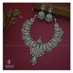 NECKLACE NAKSHI NECKLACE 431 NAKSHI ANTQIUE WHITE