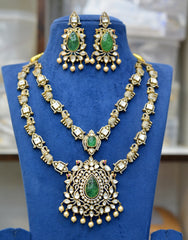NECKLACE Necklace 821 MOISSANITE EMERALD