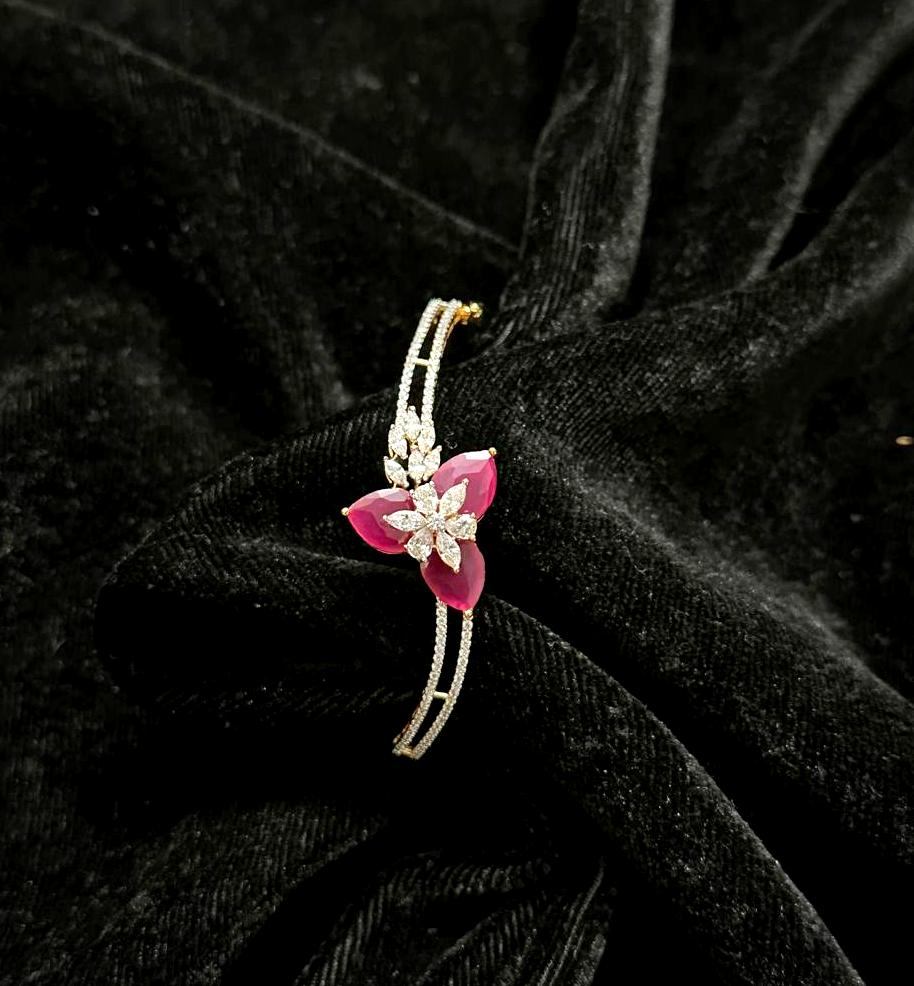 BRACELET/BANGLE bracelet 018 RUBY Openable