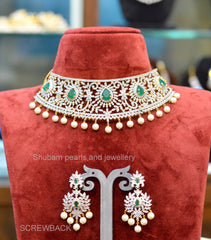 CHOKER Choker 080 DIAMOND EMERALD