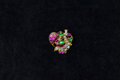 PENDANT SET / LOCKETS PE 282 JADAU MULTI COLOR