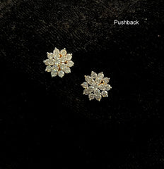 Earring ER072 DIAMOND  WHITE