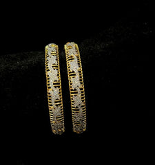 BRACELET/BANGLE bangles 1139 DUAL PLATING DIAMOND LOOK 2'8