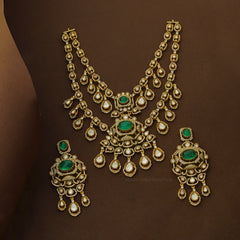 NECKLACE Necklace 036 MOZONITE EMERALD