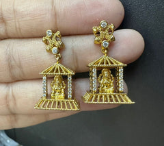 Earring Earrings 105 NAKSHI ANTQIUE GOLDEN
