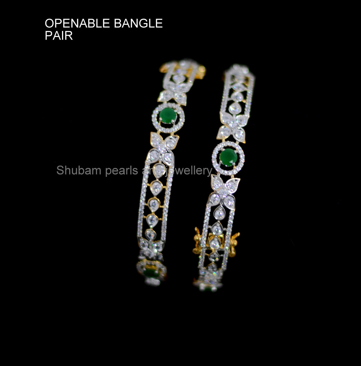 BRACELET/BANGLE Bangle 043 EMERALD 2'6