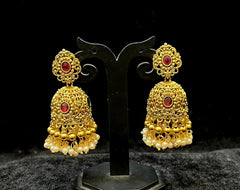 Earring eARRING 151 MATTE NAKSHI GOLDEN