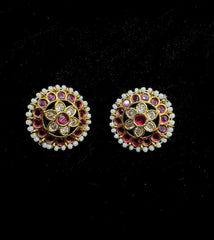 Earring Eartops 231 KEMPU RUBY