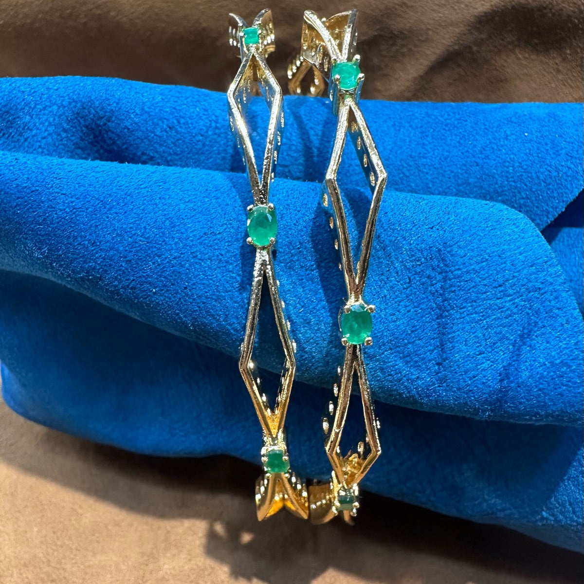 BRACELET/BANGLE bangle 012 EMERALD 2'8