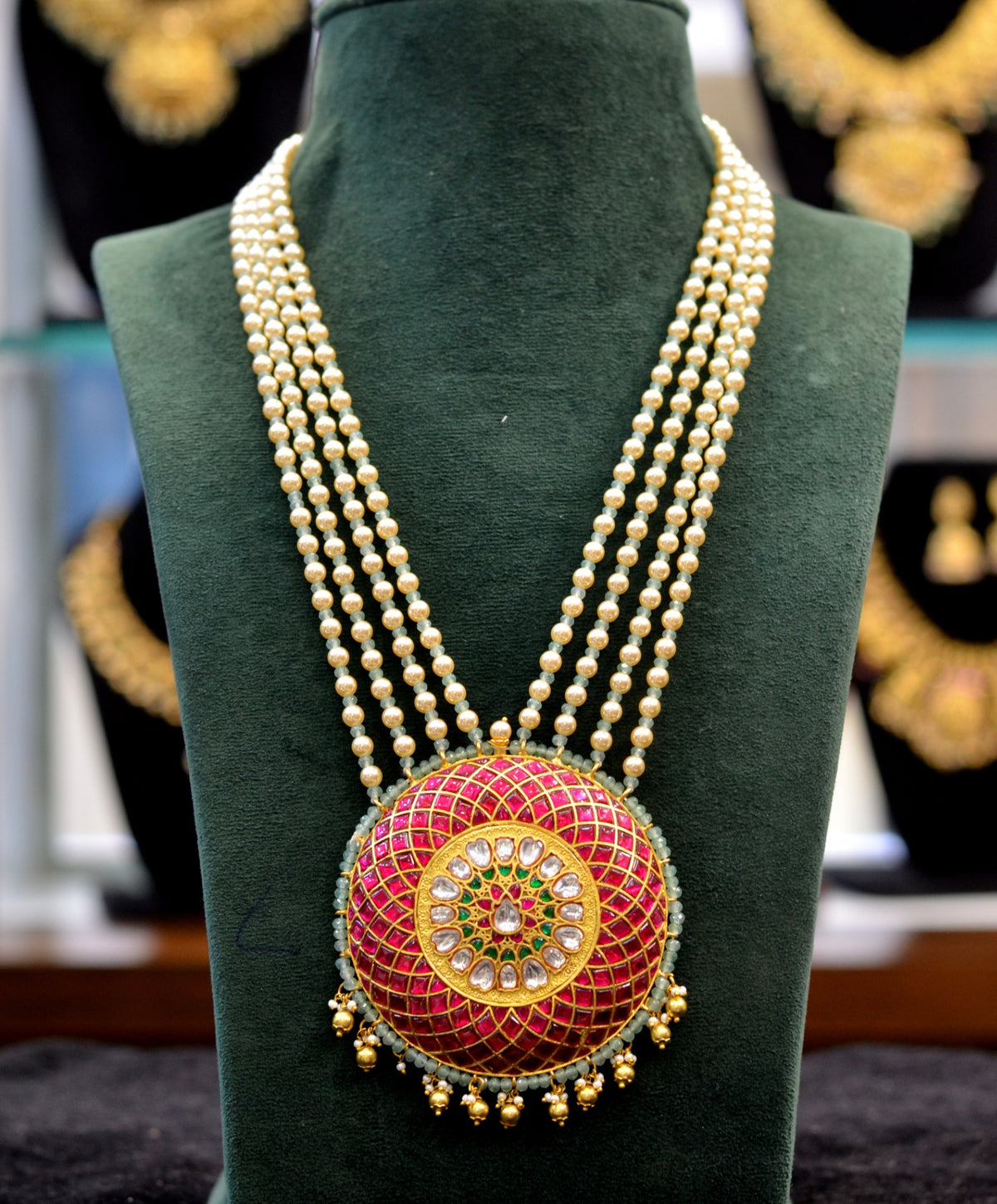 JADAU necklace 180 JADAU MULTI COLOR