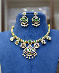 NECKLACE Necklace 844 DIAMOND EMERALD