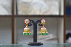 JADAU Jhumka 113 JADAU MULTI COLOR