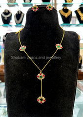 JADAU necklace 063 JADAU MULTI COLOR