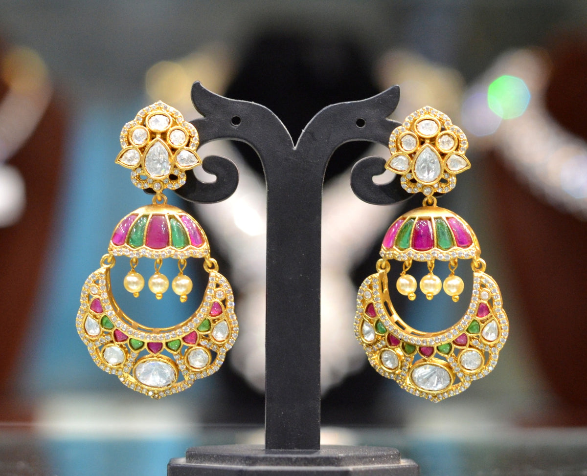Earring Earrings 216 MOISSANITE MULTI COLOR