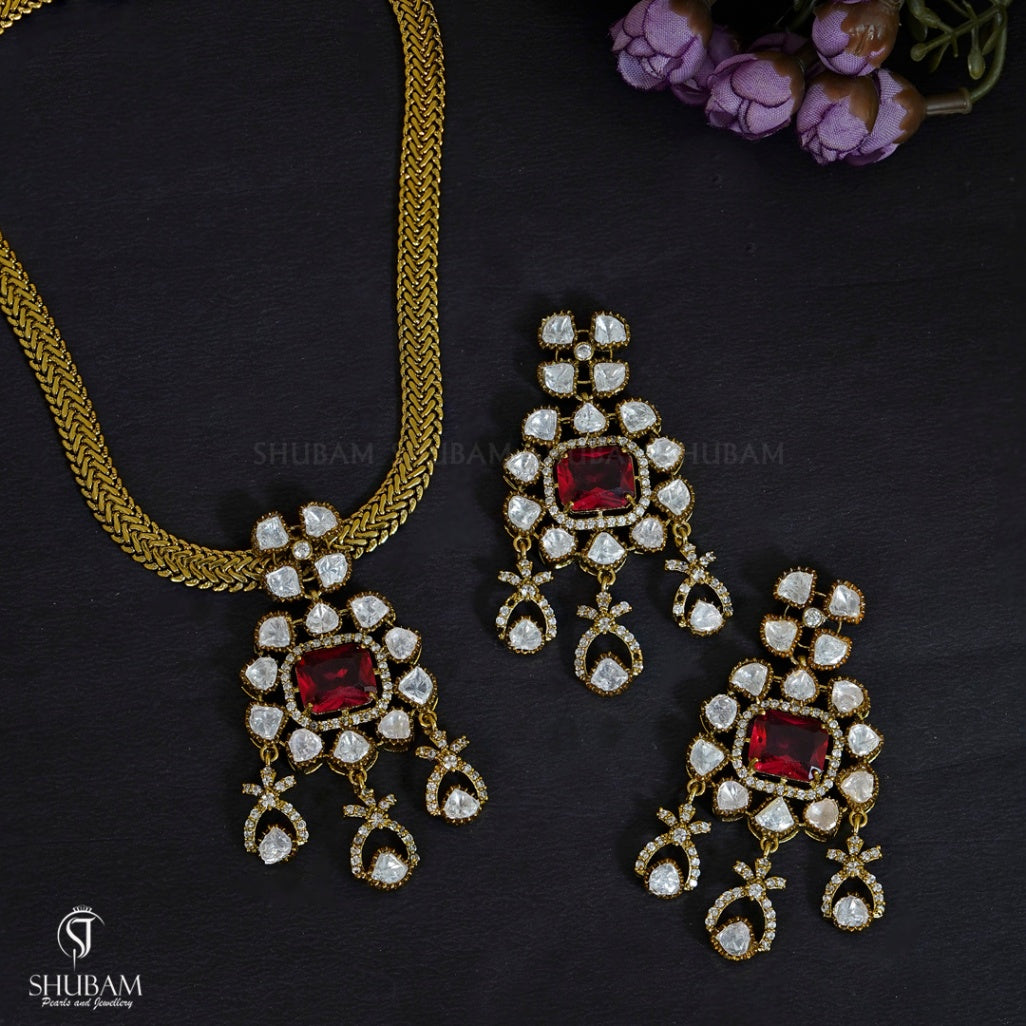 NECKLACE Necklace 710 VICKTORIAN  RUBY