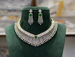 NECKLACE necklace 134 DIAMOND EMERALD